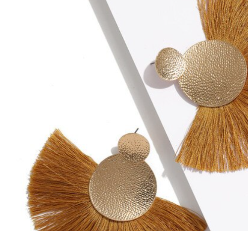 Boho Fan Earrings