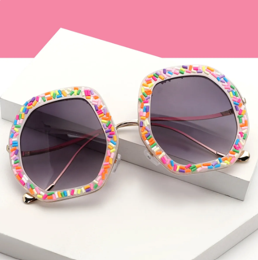 Oversized Sprinkle Sunglasses