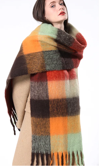 Winter Plaid Scarf