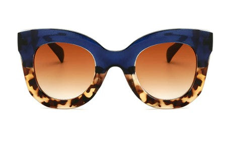 Blue Leopard Sunglasses, light weight and come with our very own Entire Me protective case