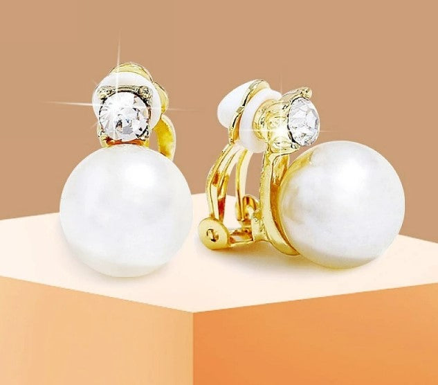 Venessa Clip-On Earrings