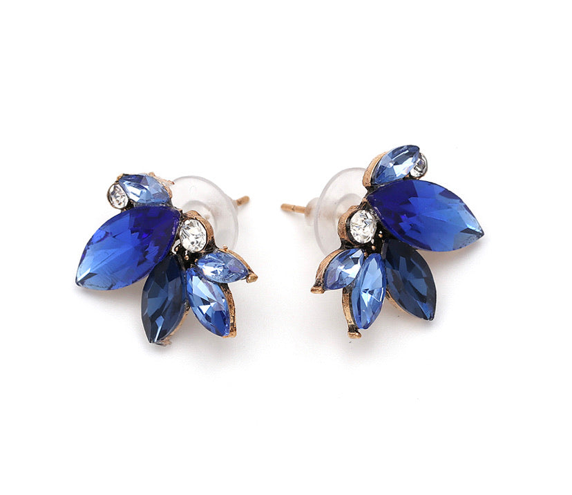The prettiest little stud when you're wanting to dress up with a touch of colour but nothing too big.